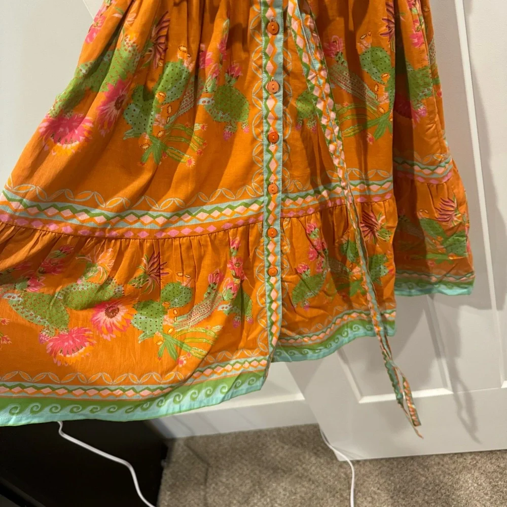 NWOT RARE Banjanan Desert Cactus Mini Dress Size M - Picture 5 of 7